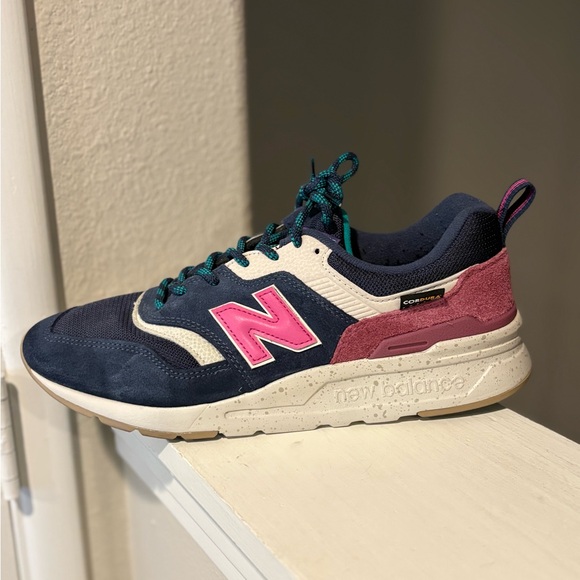 New Balance 997H Womens Shoes 11 Cordura Navy Blue Pink CW997HOC - Picture 4 of 9